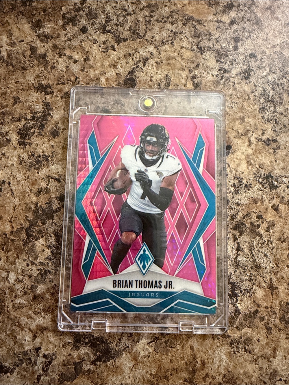 Brian Thomas Jr. Football Pink Parallel Rookie Card numbered /299